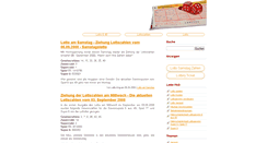 Desktop Screenshot of aktuelle-lottozahlen-online.de